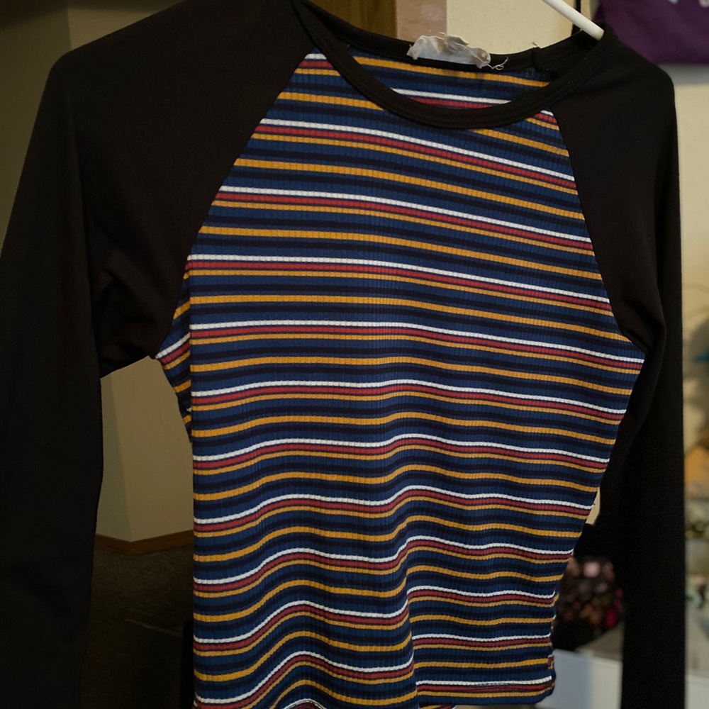 Long sleeve tight fitted shirt